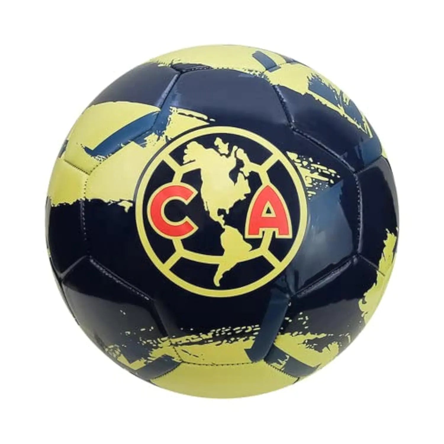 Icon Sports Official Licensed World Club Teams Regulation Junior Size 3 Soccer Ball | Club America Navy Brush