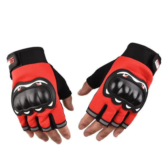 Breathable Closed Finger Racing Gloves for Riders