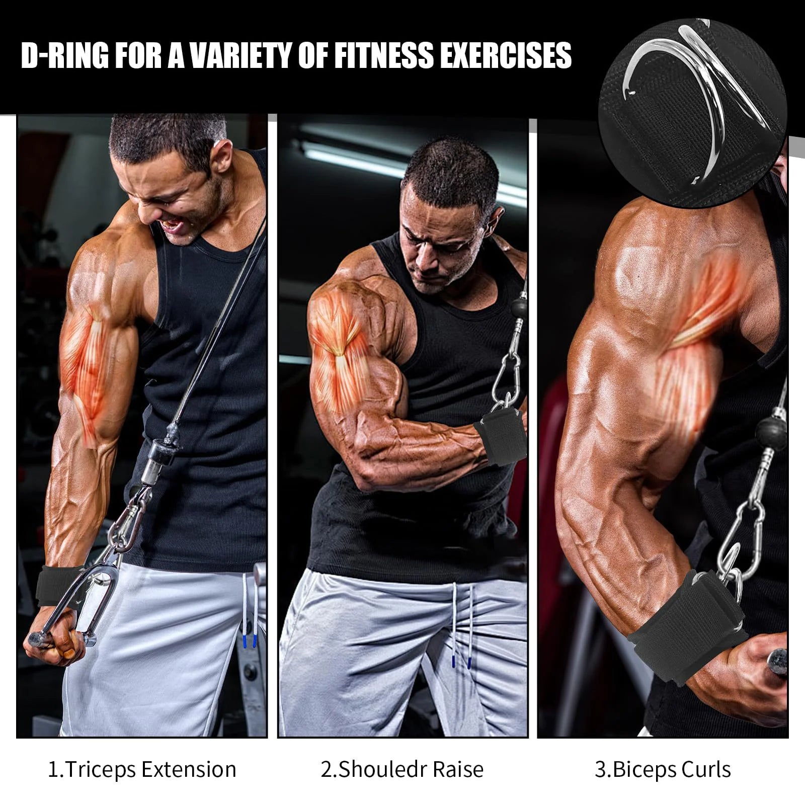 Deadlift Support Fitness Wrist Straps