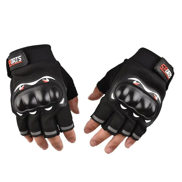 Breathable Closed Finger Racing Gloves for Riders