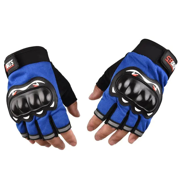 Breathable Closed Finger Racing Gloves for Riders